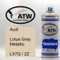 Preview: Audi, Lotus Gray Metallic, LX7Q / 2Z: 400ml Sprühdose, von ATW Autoteile West.